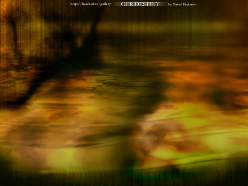 Abstract golden motion blur