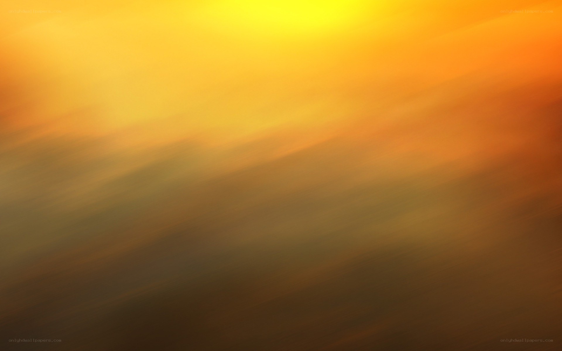 Abstract golden motion blur