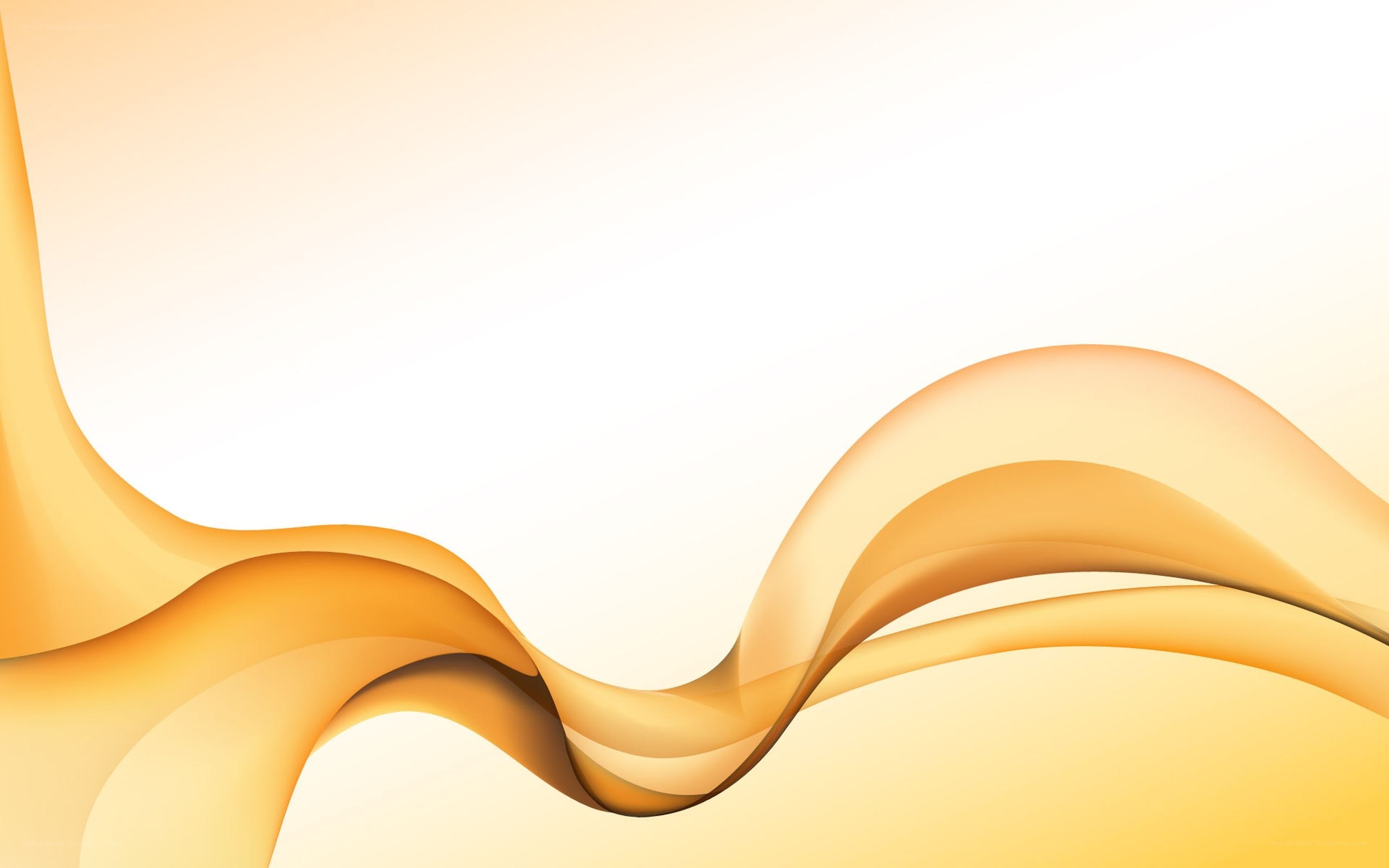 abstract golden wave design
