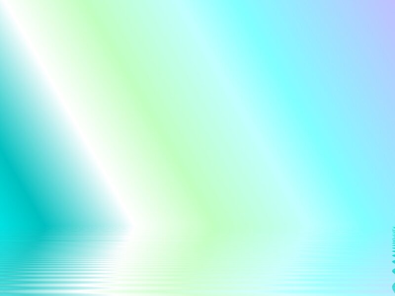 Abstract Gradient Background — Green, Serene