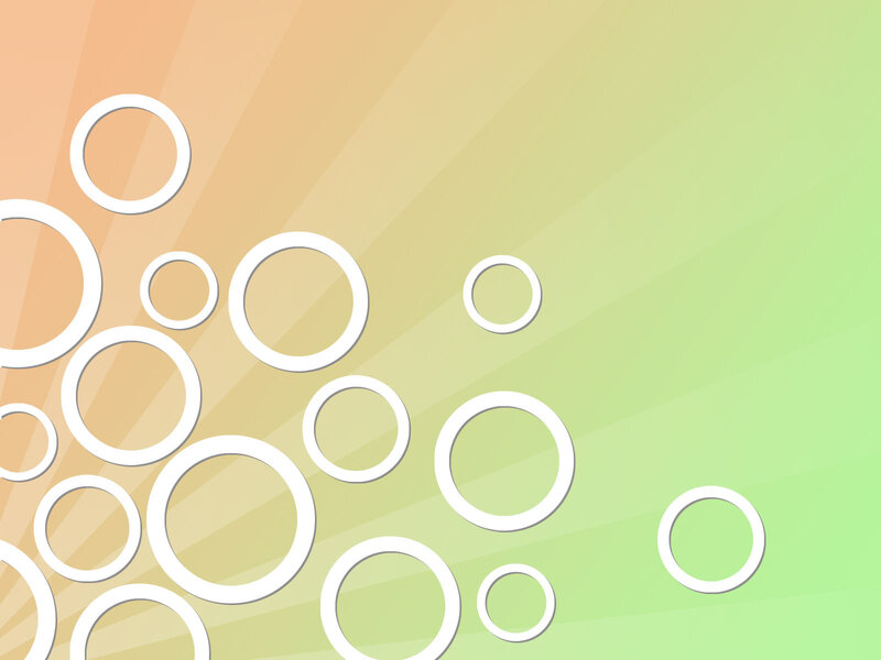 abstract gradient circle background