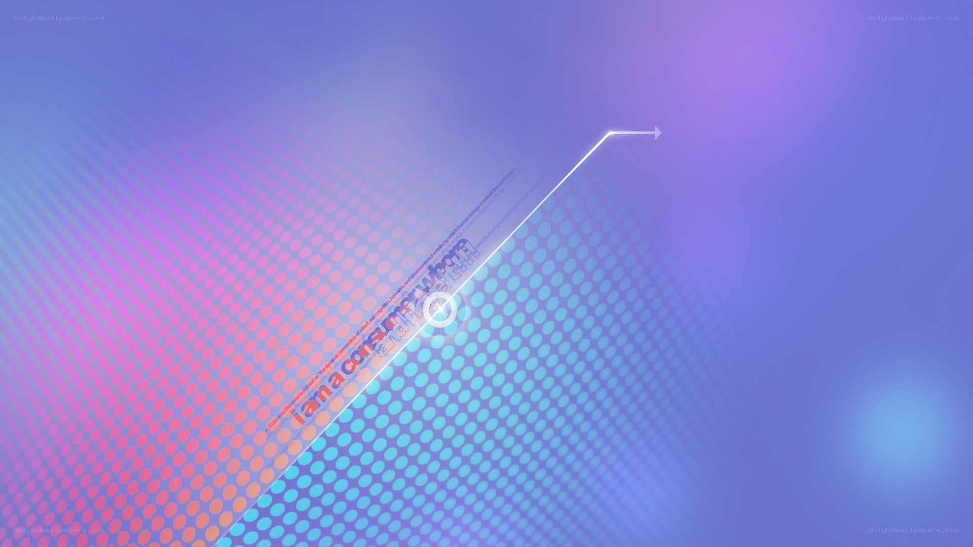abstract gradient with arrow