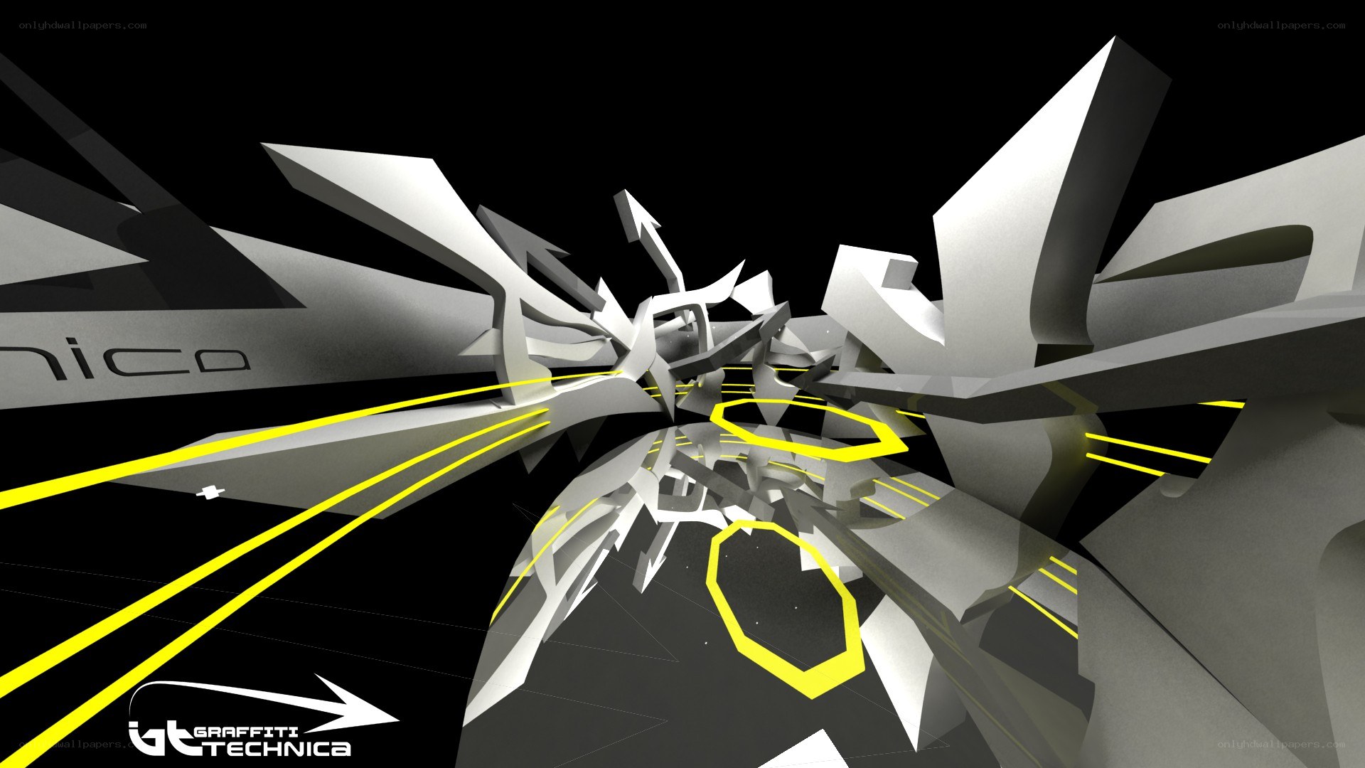 Abstract graffiti art design