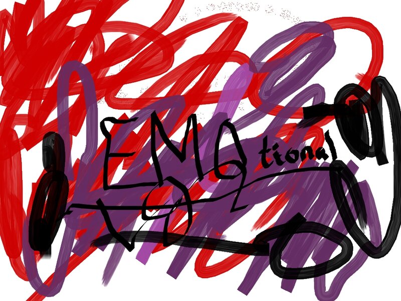 Abstract Graffiti Drawing