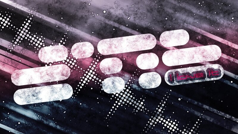Abstract Graphic Design — Purple