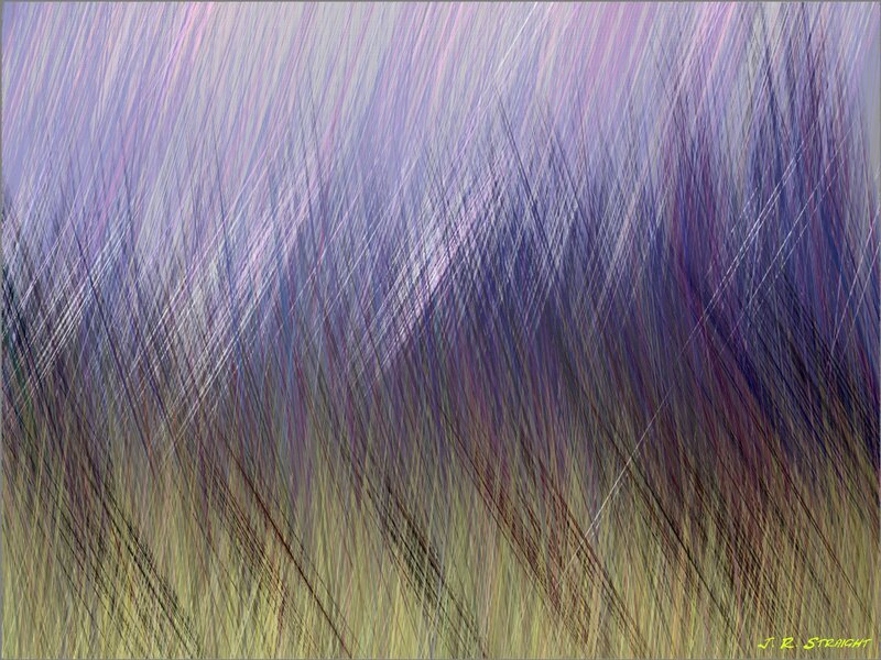 Abstract Grass Field