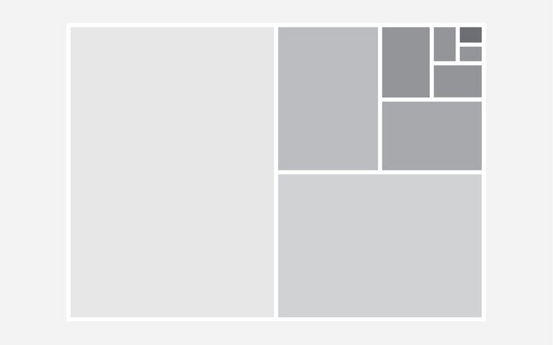 abstract gray grid layout