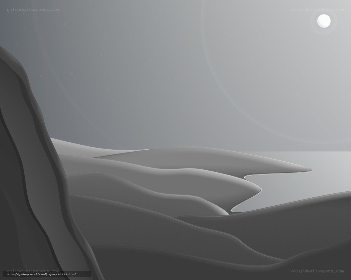 abstract gray landscape