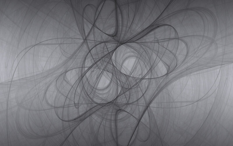 Abstract gray swirls