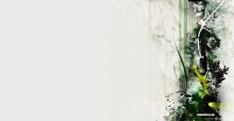 abstract green and black design