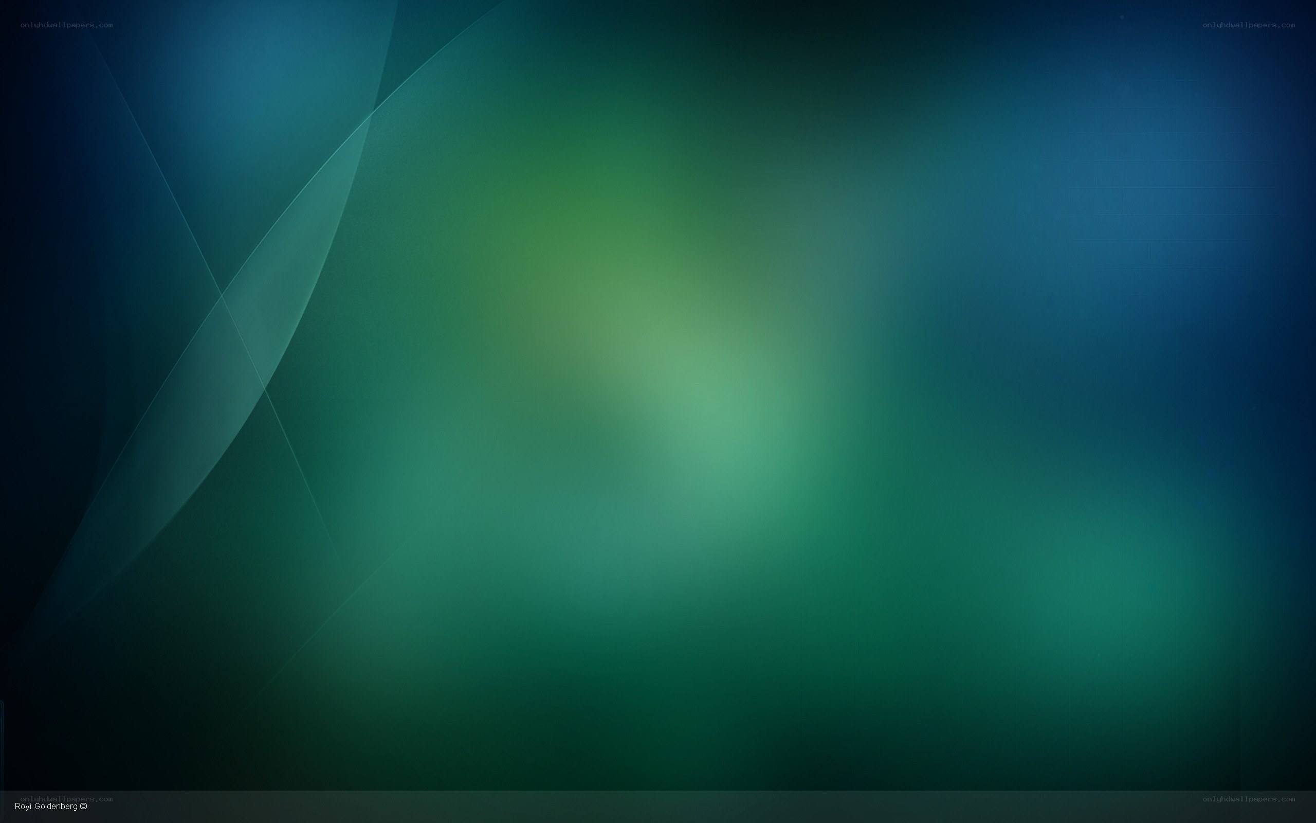 abstract green and blue gradient