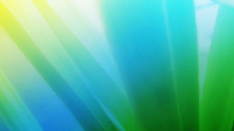 abstract green and blue light rays