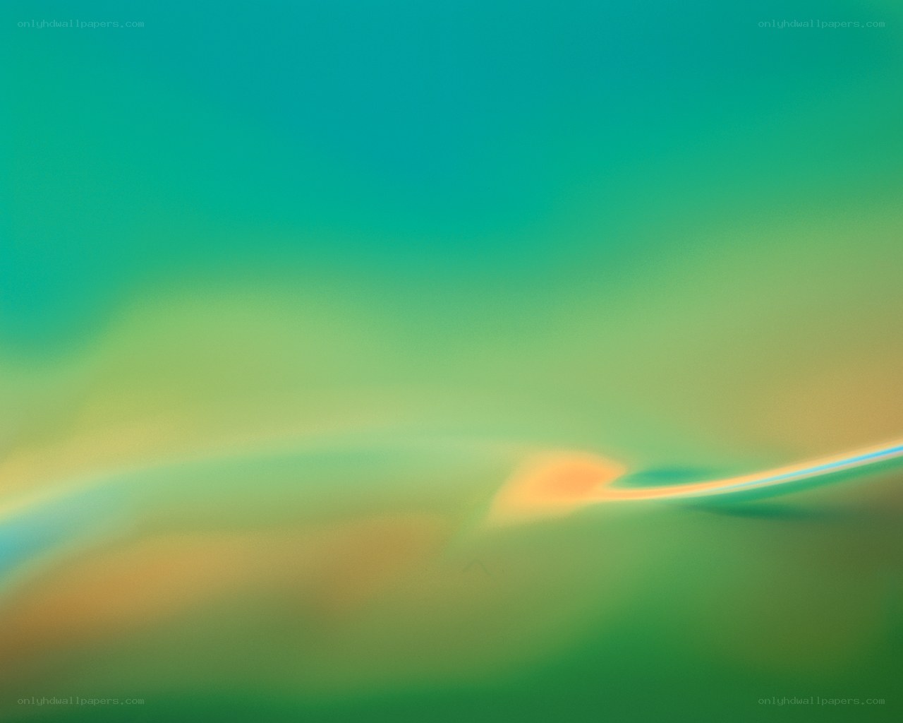 Abstract green and yellow gradient