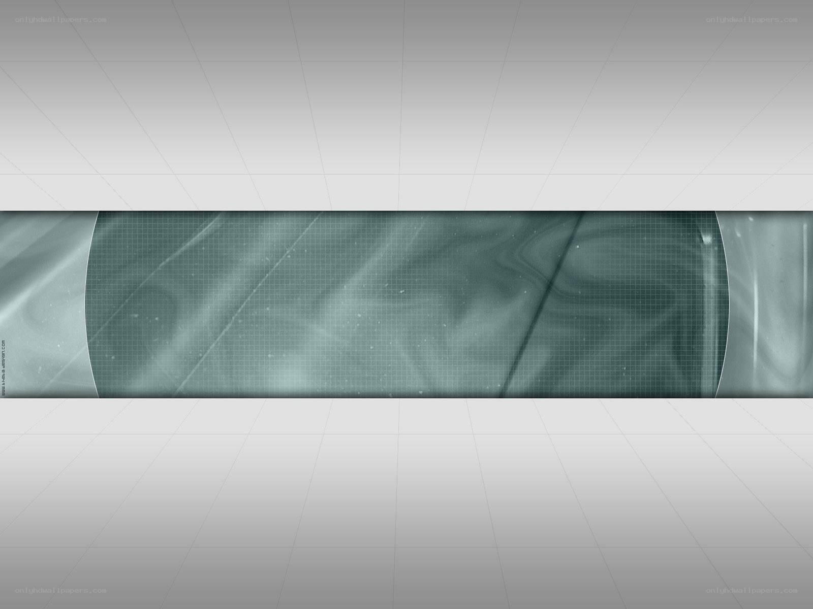 abstract green banner design