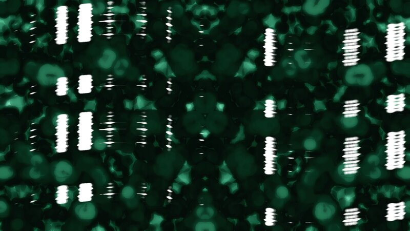 abstract green digital pattern