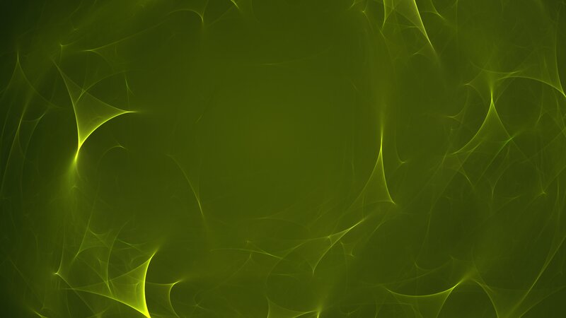 Abstract Green Fractal Pattern — Calm