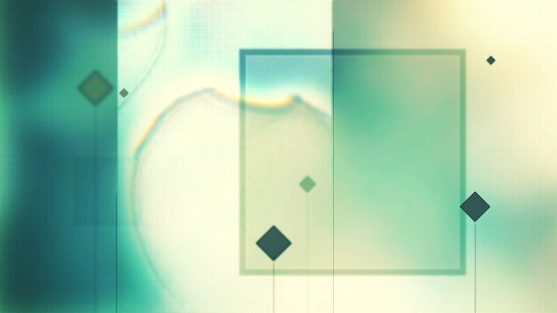 abstract green geometric design