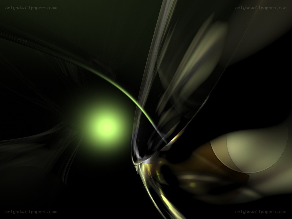 Abstract green light design