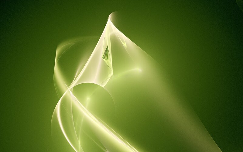 Abstract green light design