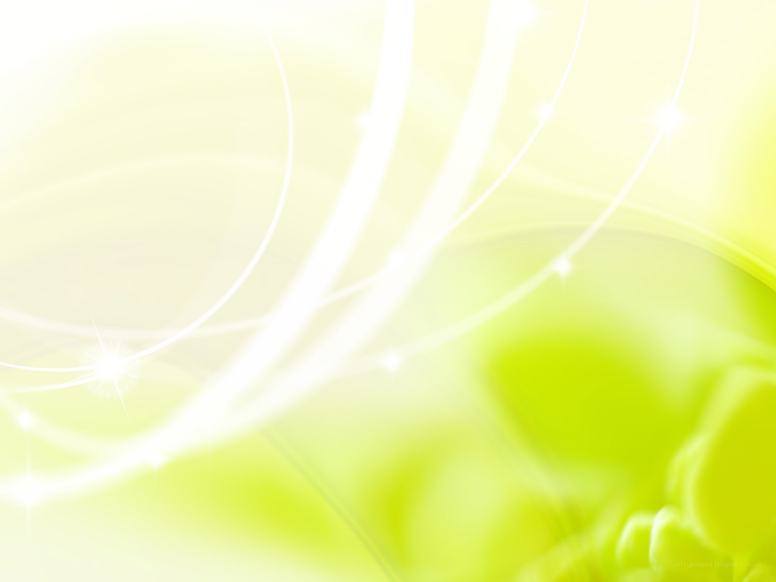 abstract green light design