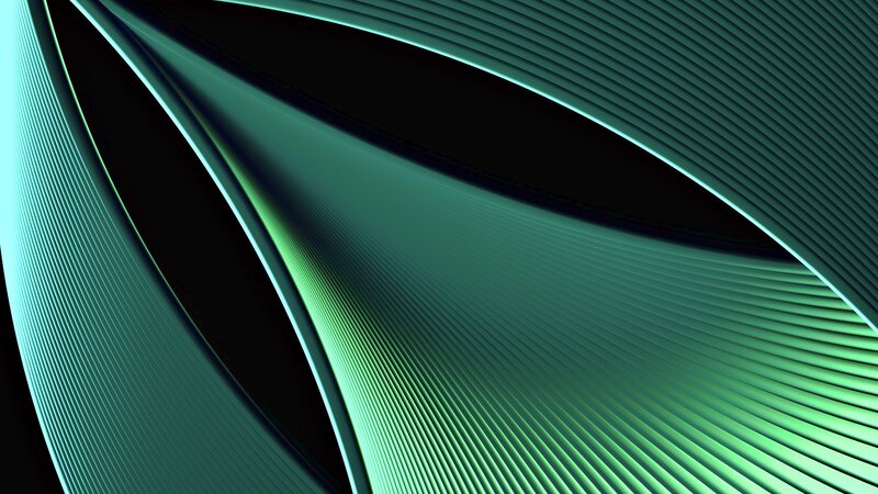 Abstract Green Lines — Dynamic