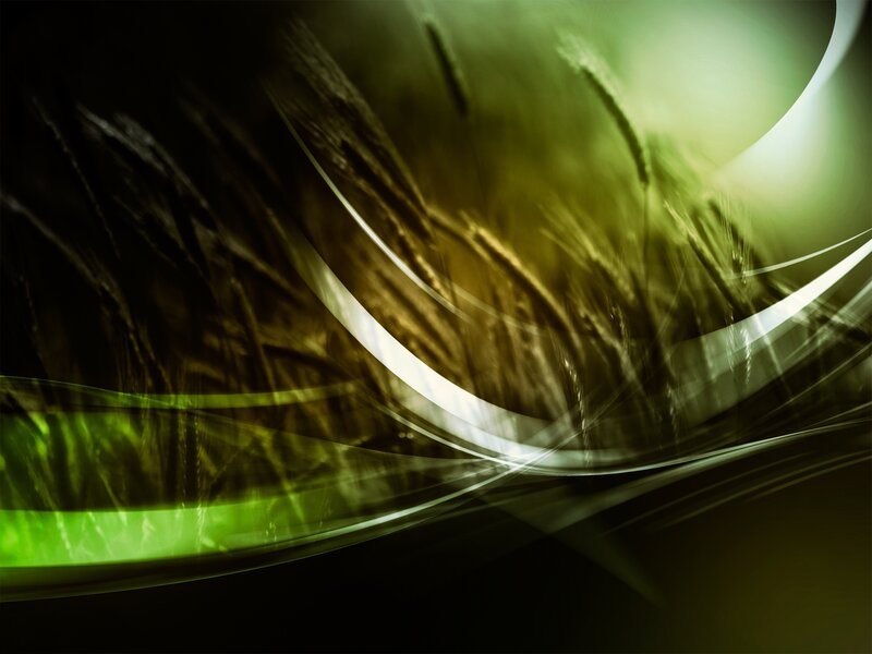 Abstract green motion design