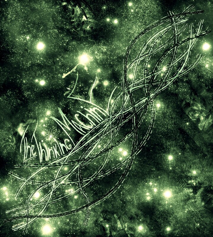 Abstract Green Nebula