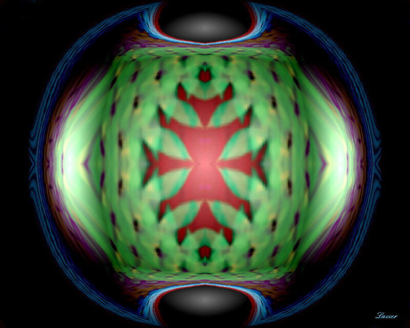 Abstract Green Pattern — Hypnotic