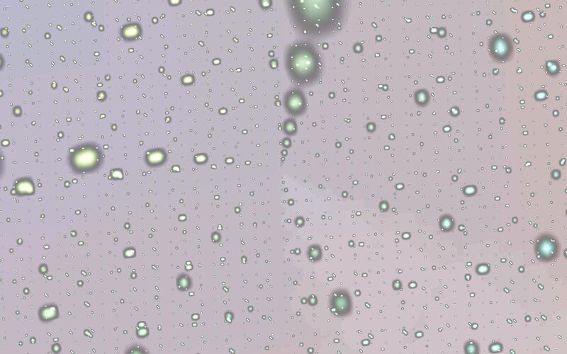 abstract green speckles on purple