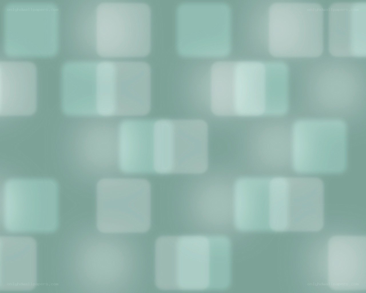 abstract green squares pattern