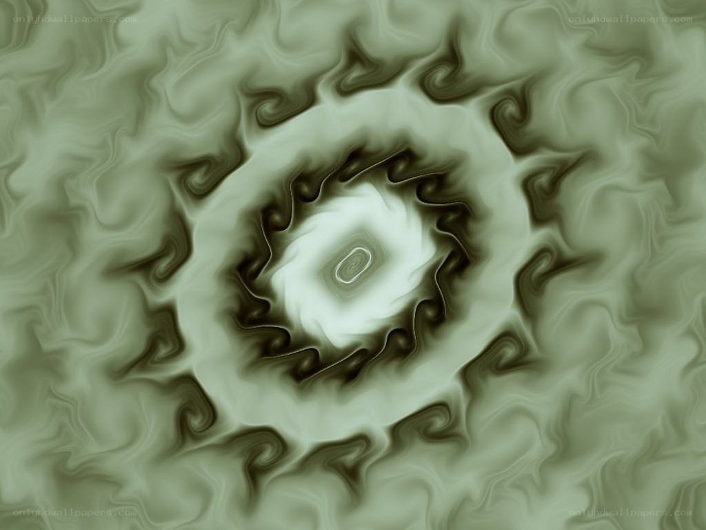 abstract green swirl pattern