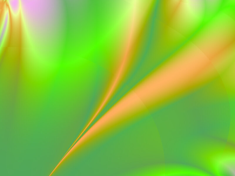 Abstract Green Swirl — Vibrant