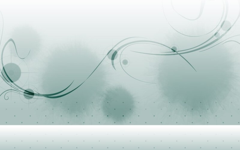 abstract green swirls background