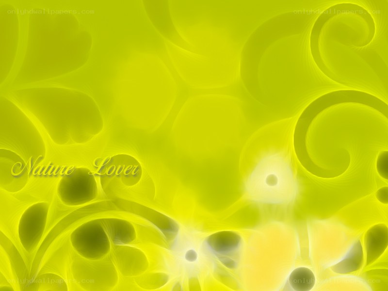 Abstract green swirls background