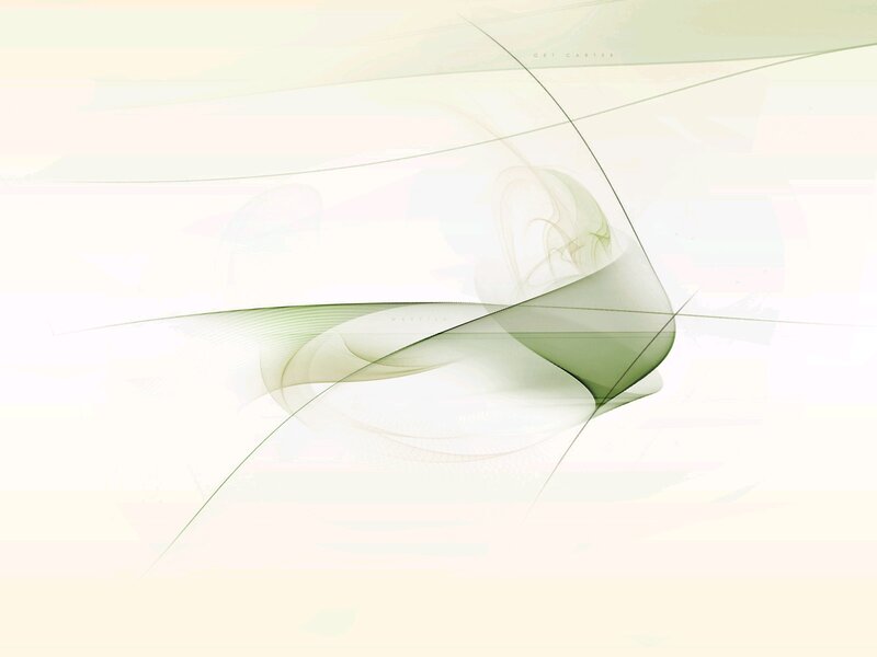 Abstract Green Swirls — Calm, Lines