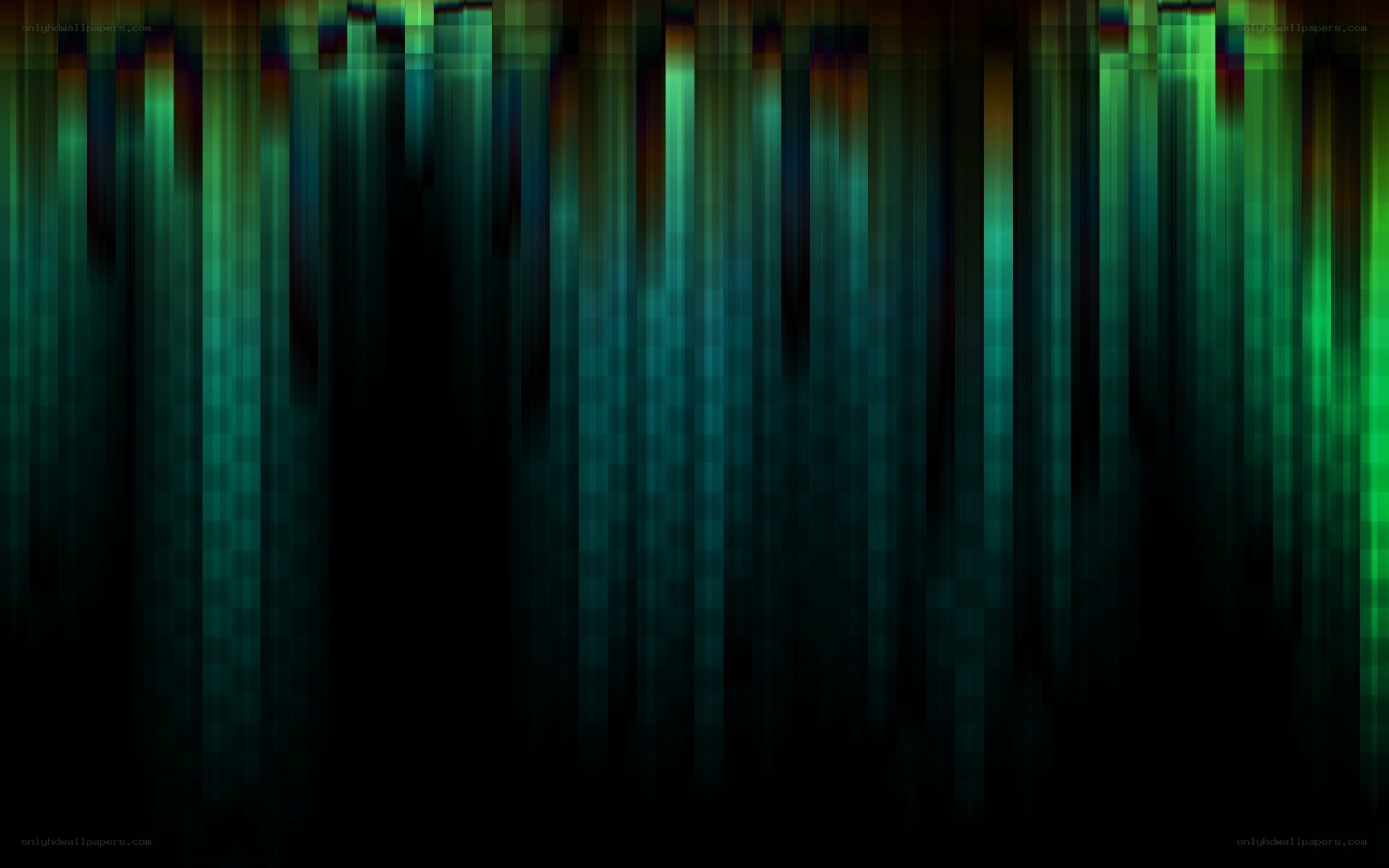 abstract green vertical stripes