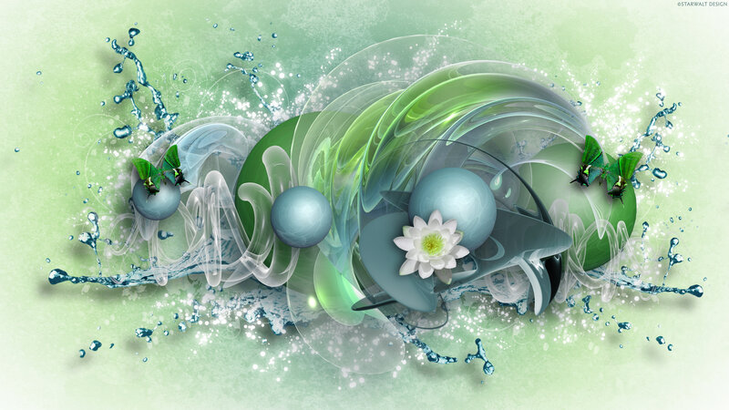 Abstract Green Water Design