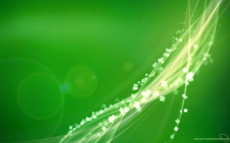 Abstract Green Wave — Dynamic