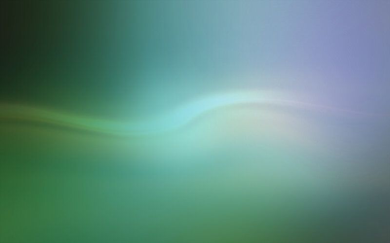Abstract Green Wave — Serene