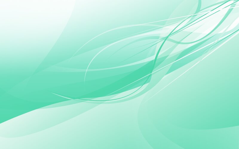 Abstract Green Waves — Calm, Lines