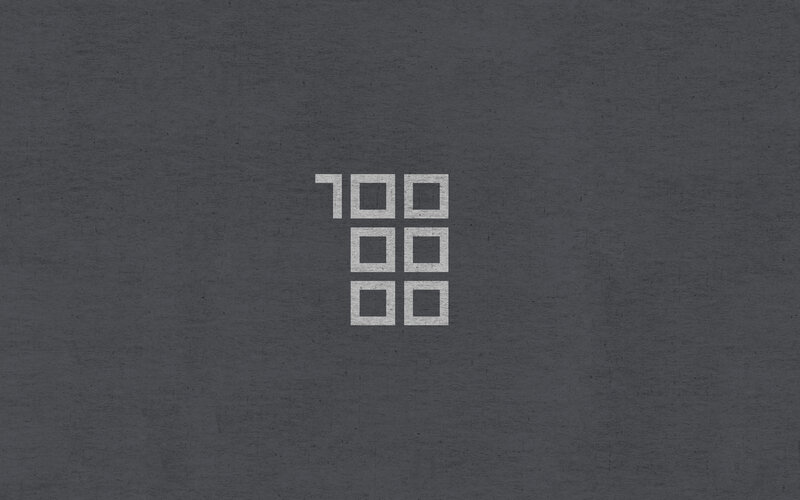 abstract grid logo design