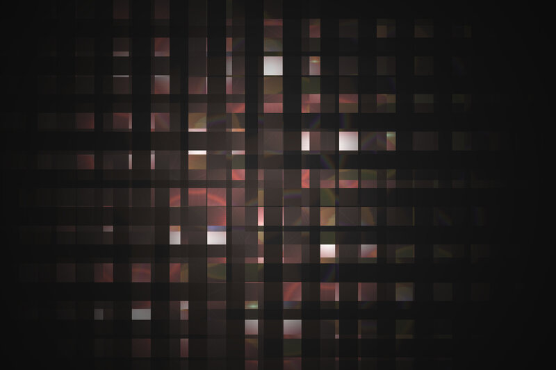 Abstract Grid Pattern — Black, Dark, Light