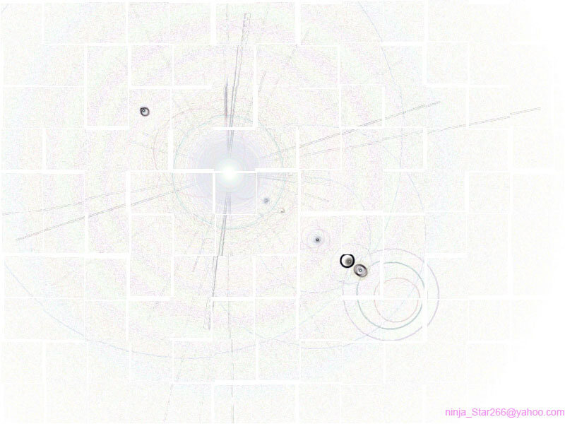 abstract grid with glowing center