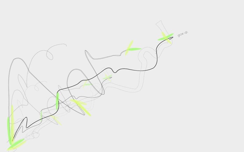 abstract growth illustration