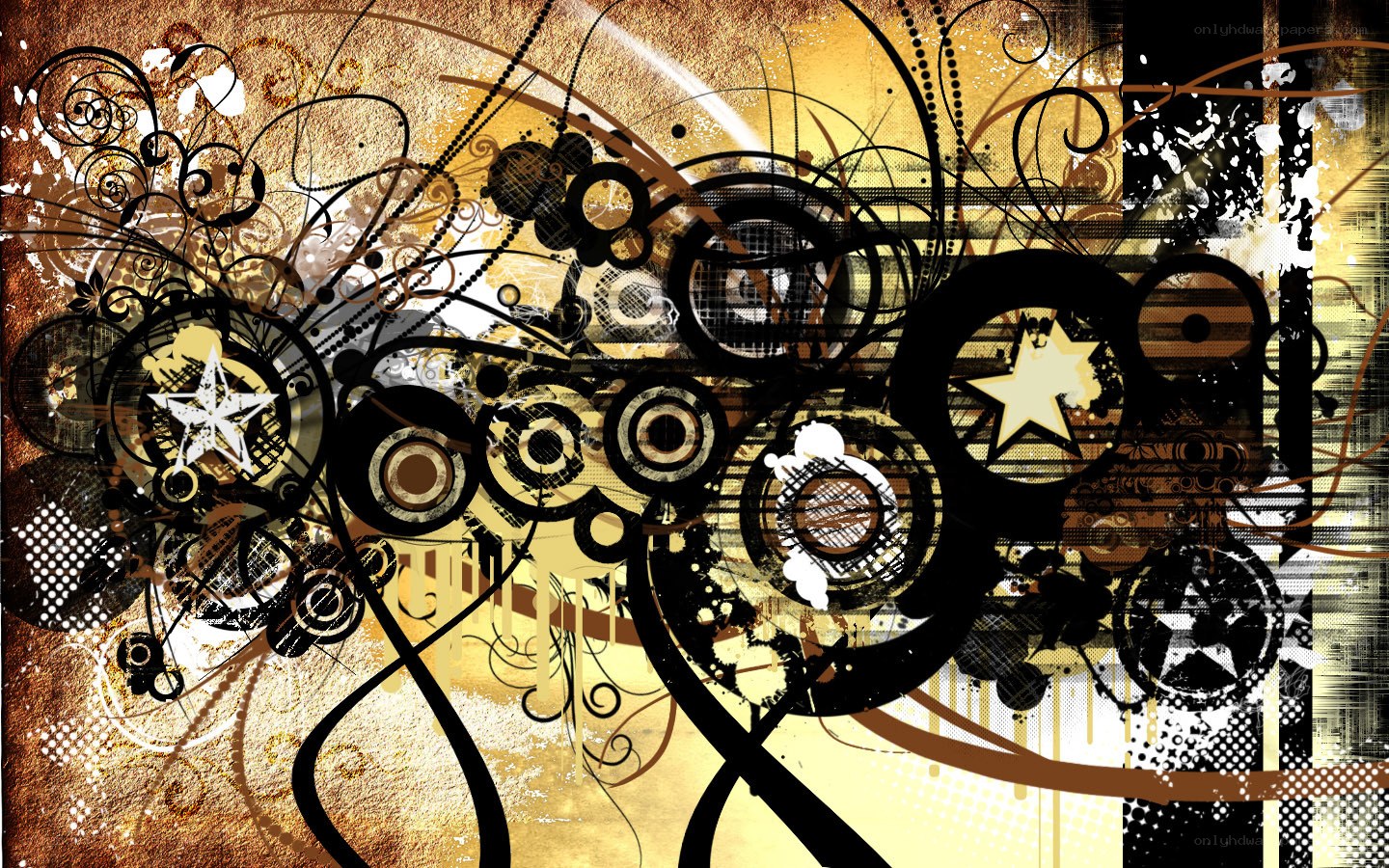 abstract grunge art design