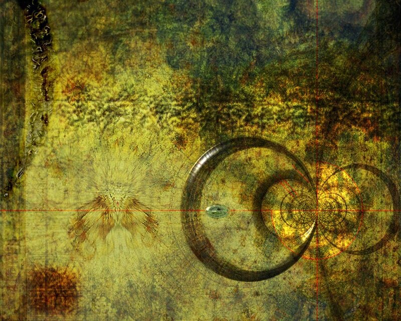 abstract grunge texture with spirals