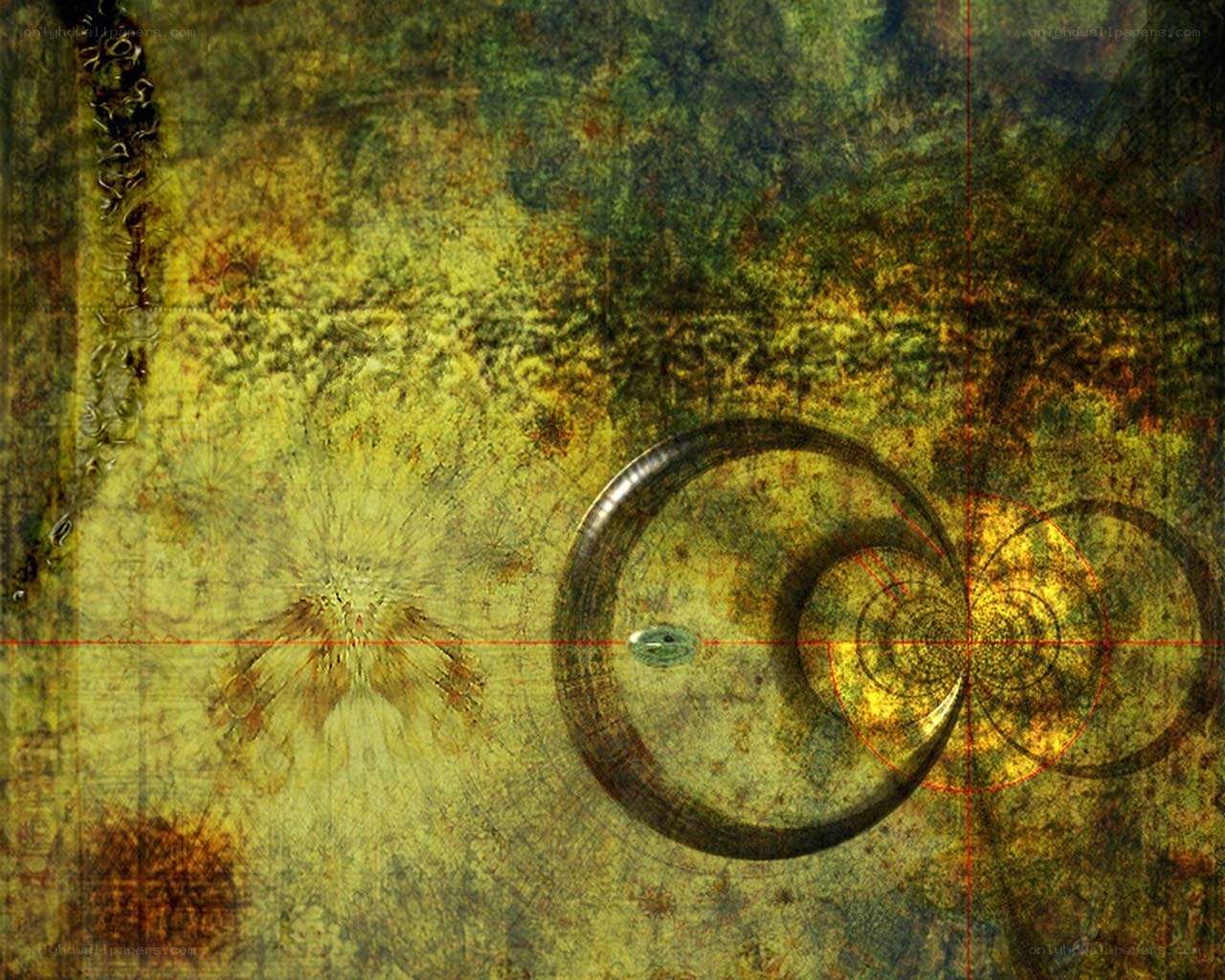 abstract grunge texture with spirals