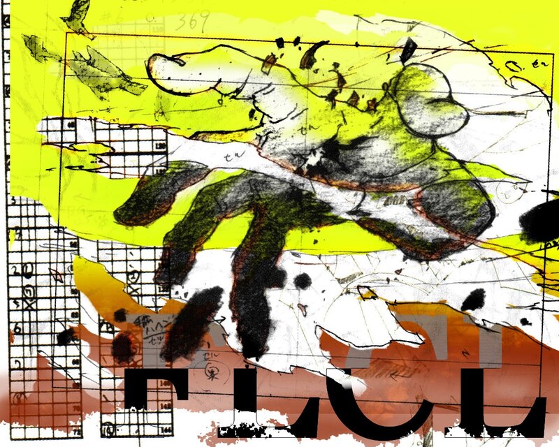 Abstract Hand Drawing