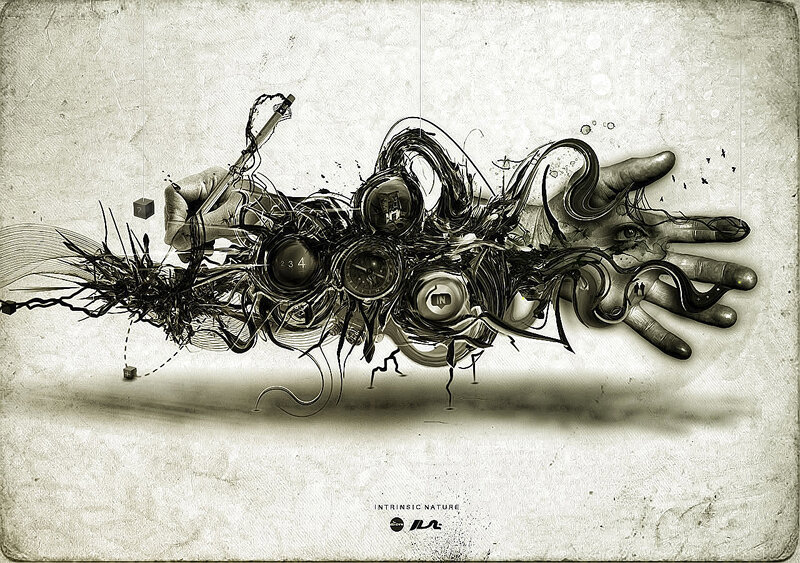 Abstract Hand Sculpture