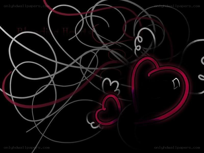 abstract heart design